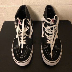 Black High Top Vans SK8-HI